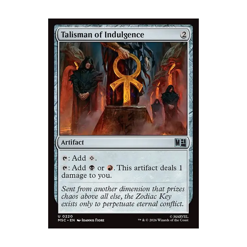 Talisman of Indulgence (Surge Foil) - Marvel Super Heroes Commander (Foil Near Mint)