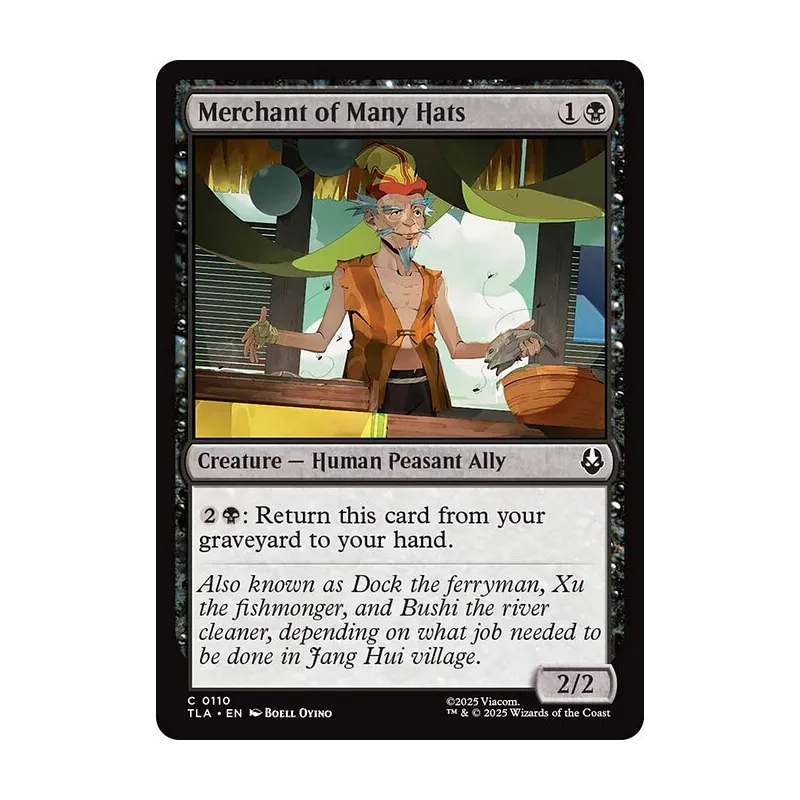 Merchant of Many Hats - Avatar: The Last Airbender (Near Mint)