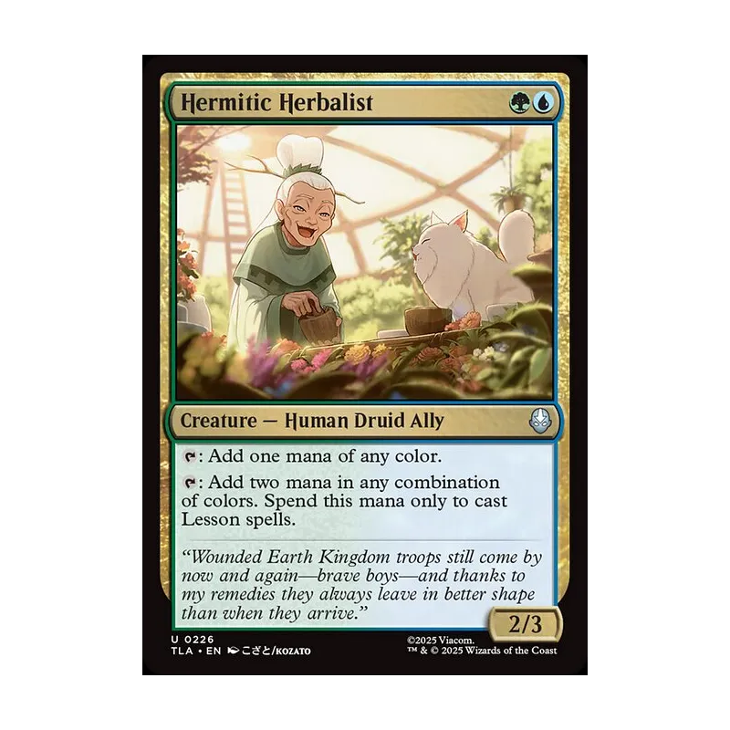 Hermitic Herbalist - Avatar: The Last Airbender (Near Mint)