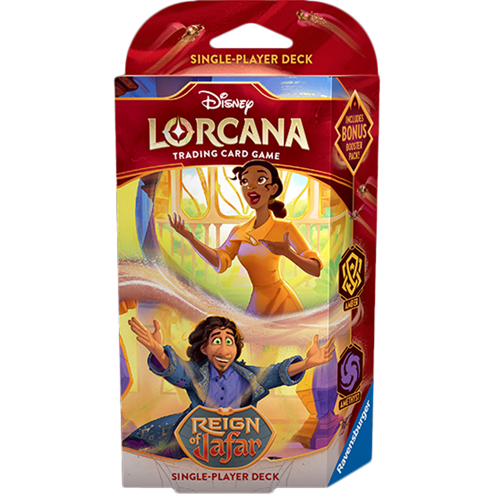 Lorcana TCG: Reign of Jafar - Single-Player Deck - Amber & Amethyst