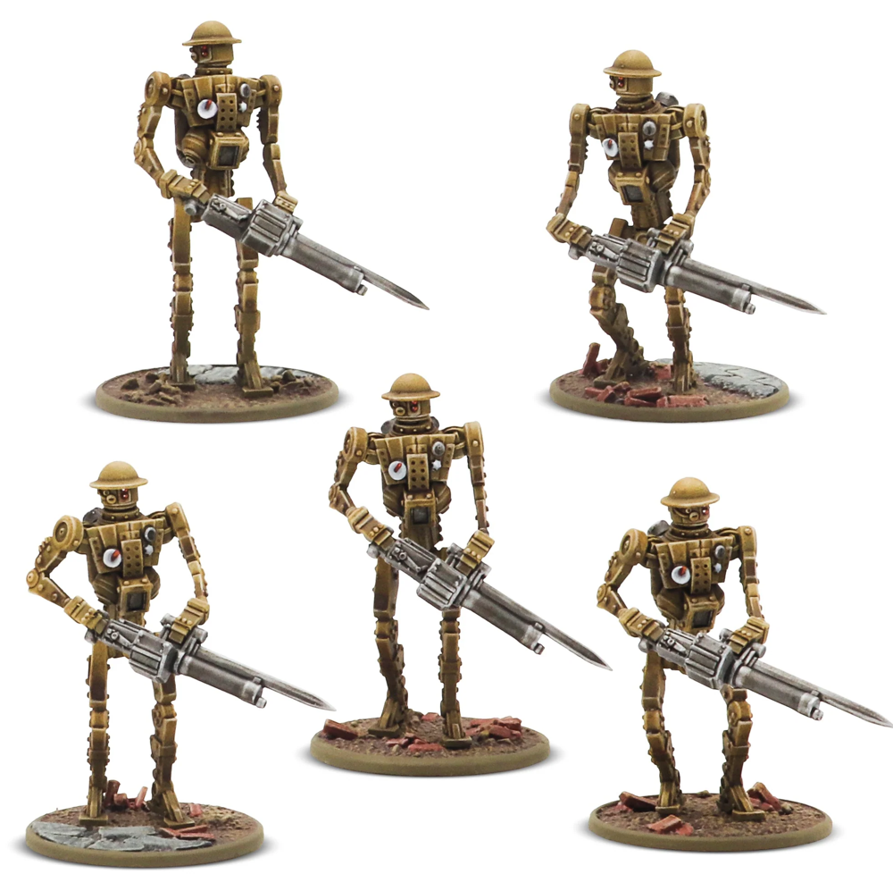 Konflikt '47: British Commonwealth Automated Battalion Starter Army (Preorder)