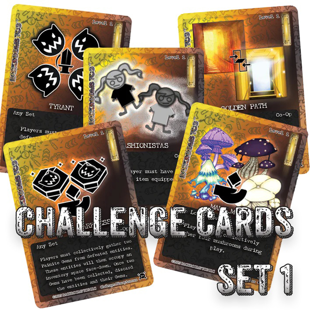 Backrooms TCG: Parallel Wanderers Cooperative Mode - Challenge Cards 1