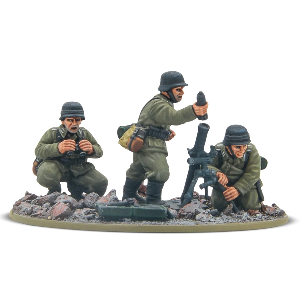 Bolt Action: German Veteran Medium Mortar Team