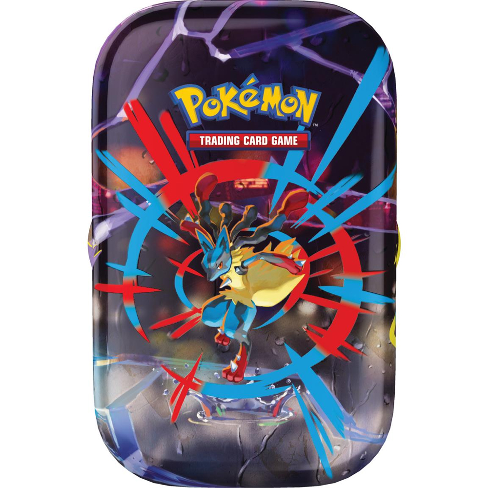 Pokemon TCG: Mega Heroes: Mini Tin - Mega Lucario (New Arrival)