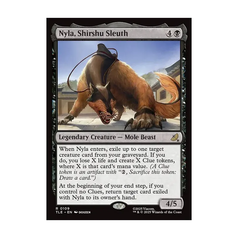 Nyla, Shirshu Sleuth - Avatar: The Last Airbender Eternal (Near Mint)