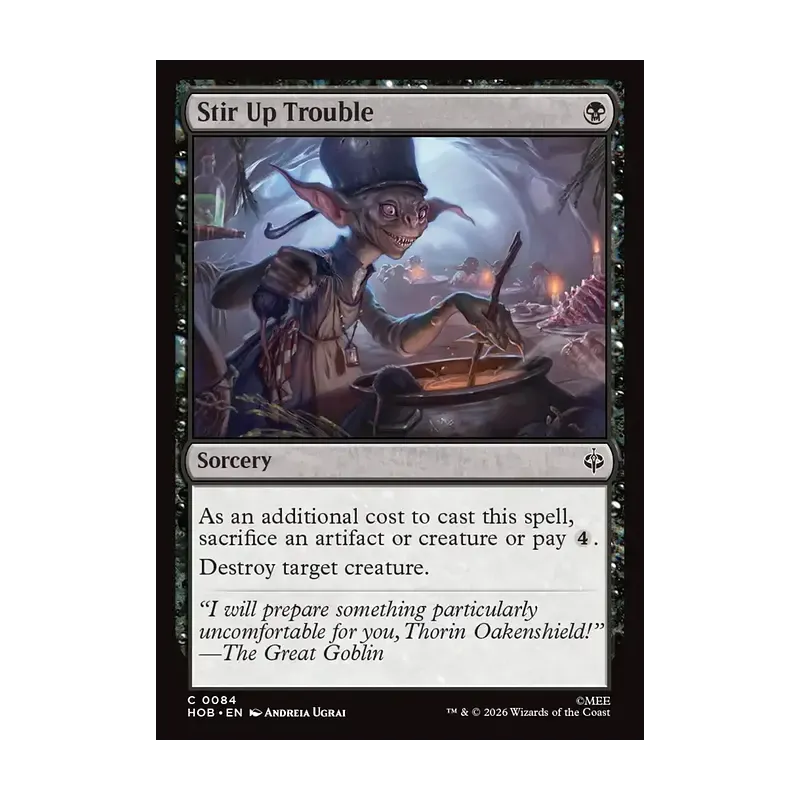 Stir Up Trouble - The Hobbit (Near Mint)