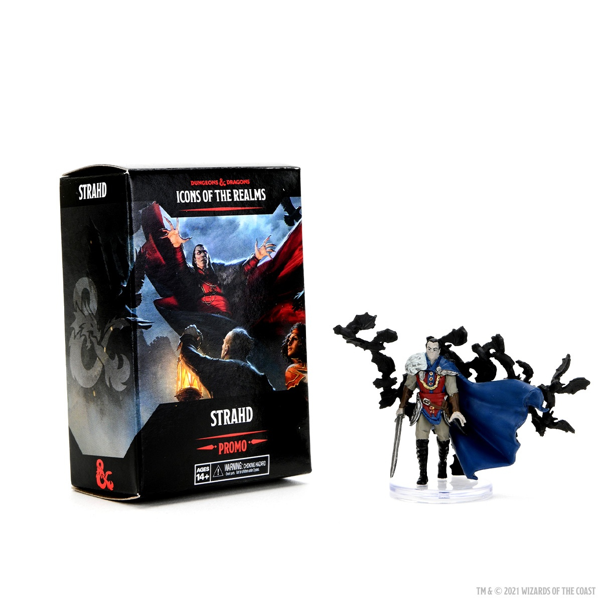 D&D Icons of the Realm: Van Richten's Guide to Ravenloft - Strahd Promo Box (Not For Individual Sale) (Last Chance)