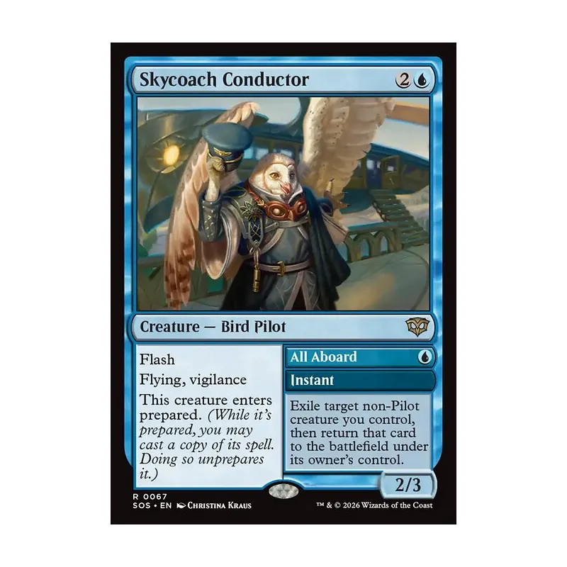 Skycoach Conductor // All Aboard - Secrets of Strixhaven (Near Mint)