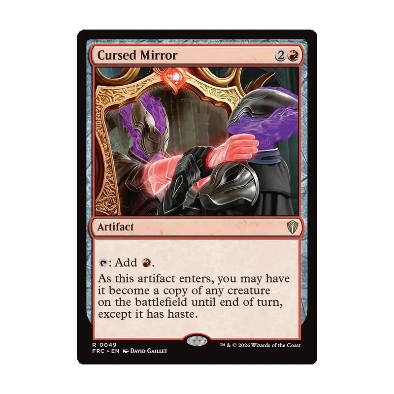 Cursed Mirror - Reality Fracture Commander (Near Mint)