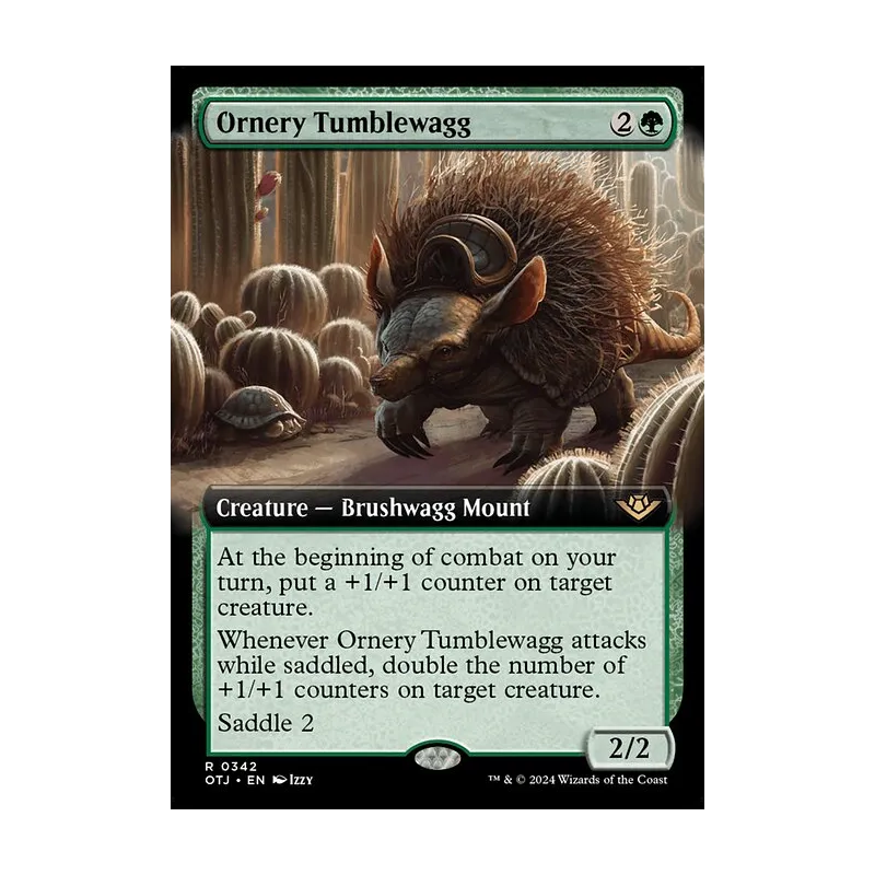Ornery Tumblewagg (Extended Art) - Outlaws of Thunder Junction (Near Mint)