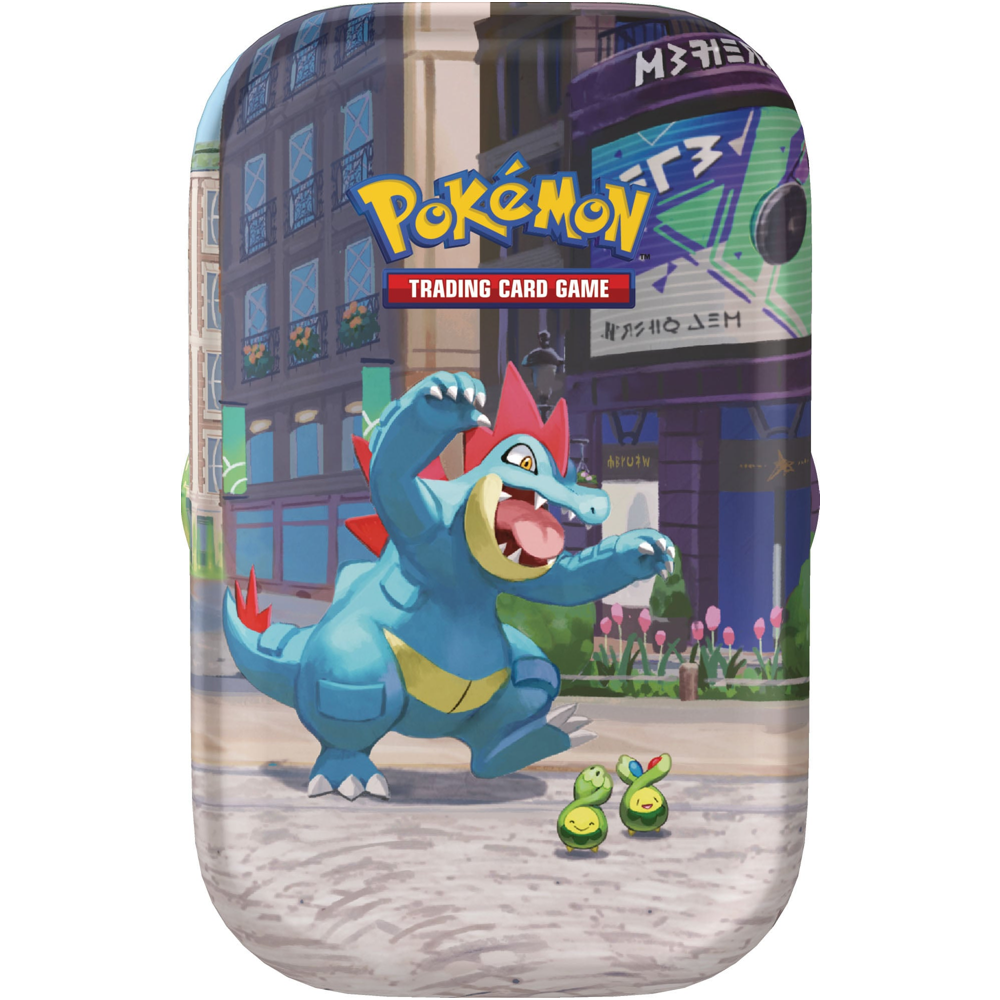 Pokemon TCG: Lumiose City: Mini Tin - Feraligatr & Budew (Preorder)