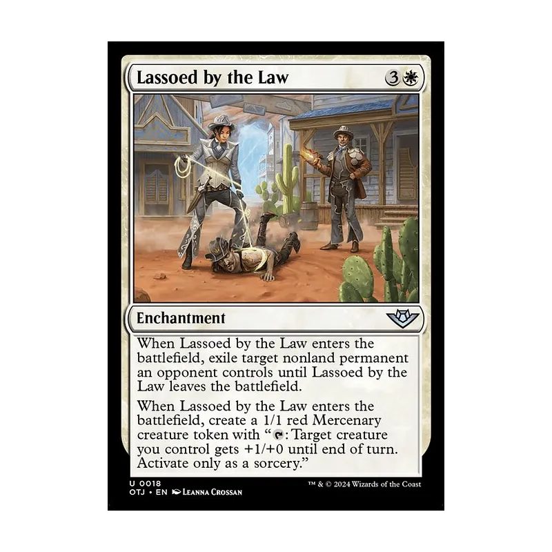 Lassoed by the Law - Outlaws of Thunder Junction (Near Mint)