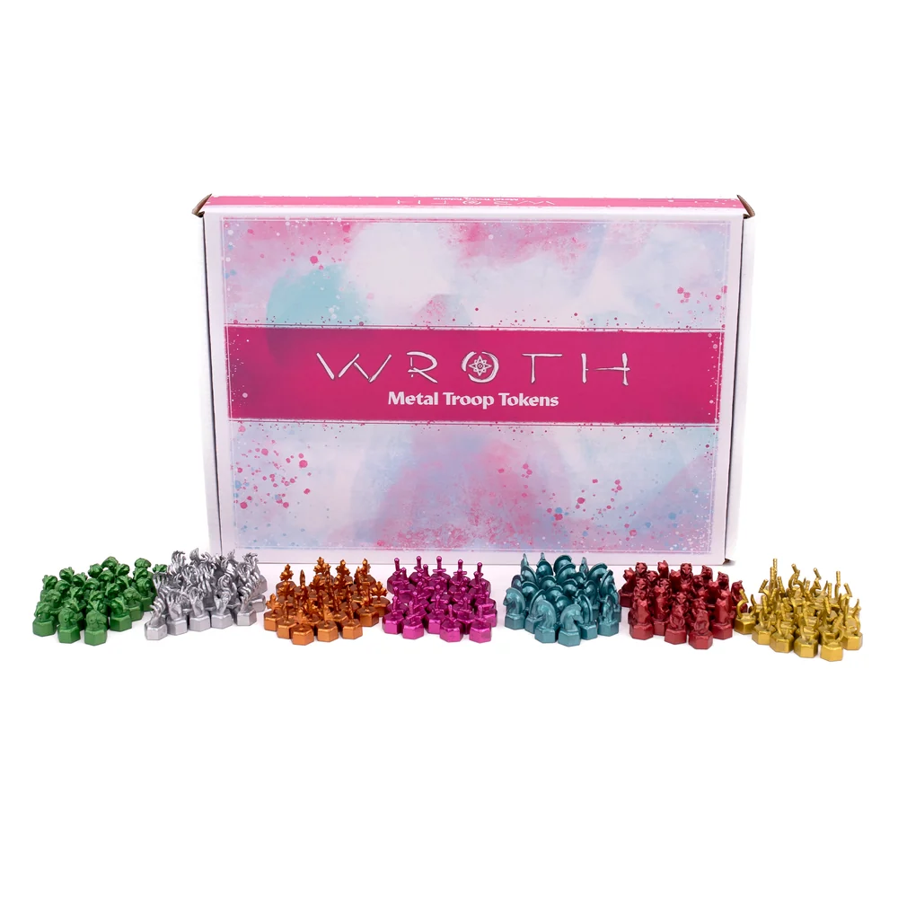 Wroth: Metal Troop Tokens (New Arrival)