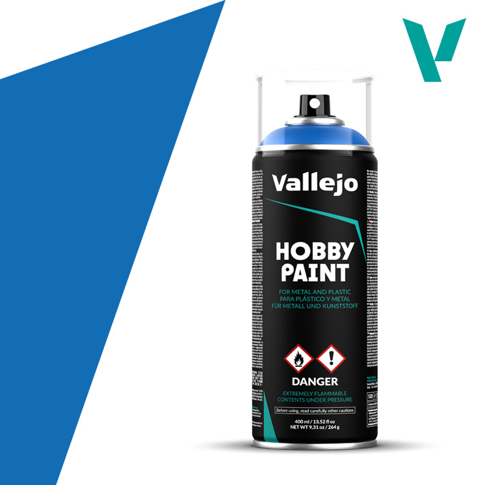 Vallejo Hobby Paint Aerosol: Magic Blue (400ml)