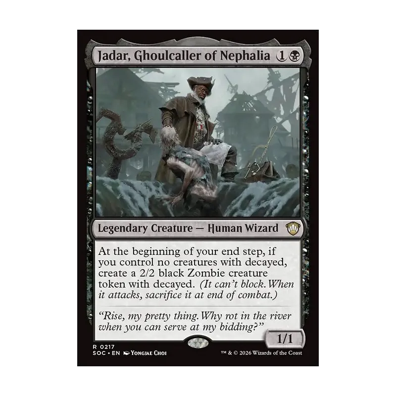 Jadar, Ghoulcaller of Nephalia - Secrets of Strixhaven Commander (Near Mint)