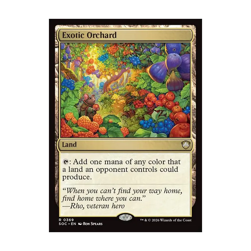 Exotic Orchard - Secrets of Strixhaven Commander (Near Mint)