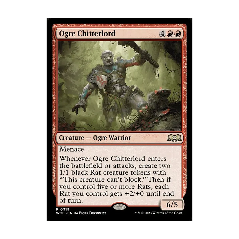 Ogre Chitterlord - Wilds of Eldraine (Near Mint)