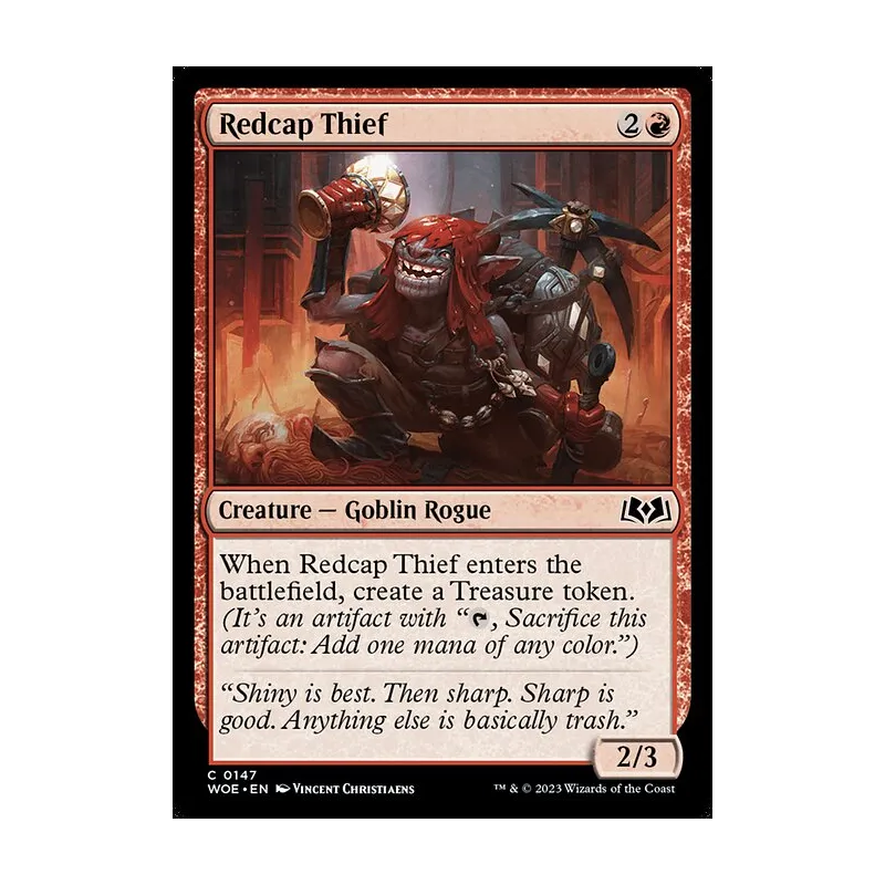 Redcap Thief - Wilds of Eldraine (Near Mint)