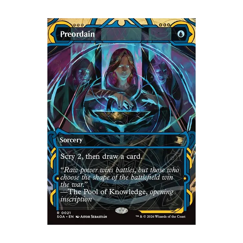 Preordain - Secrets of Strixhaven Mystical Archive (Near Mint)