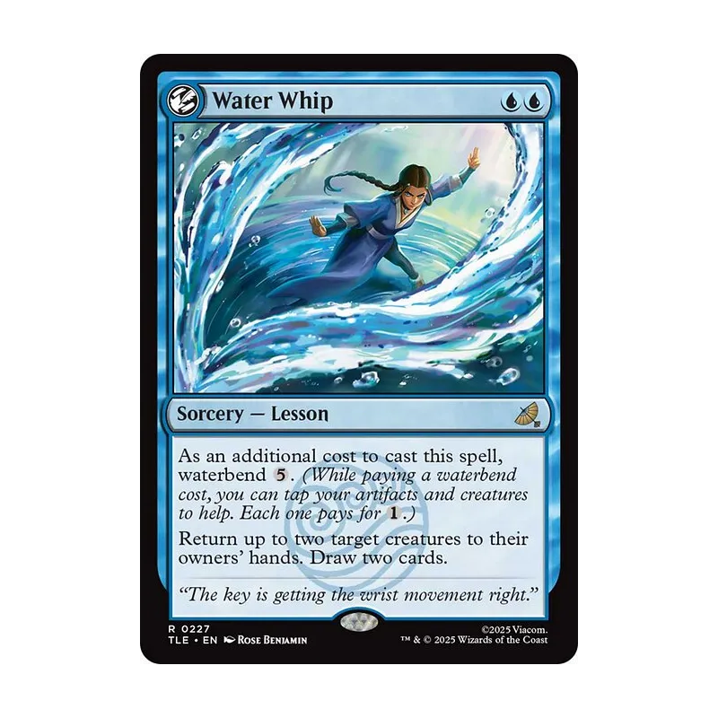 Water Whip - Avatar: The Last Airbender Eternal (Near Mint)