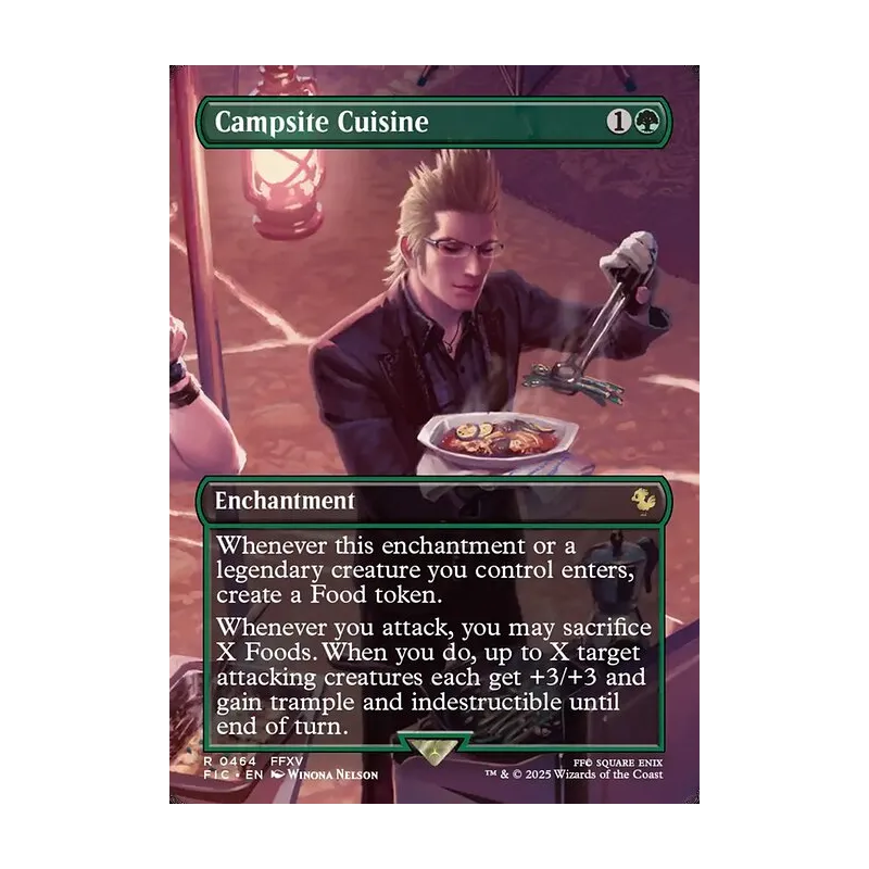 Campsite Cuisine (Borderless) - Final Fantasy Commander (Near Mint)