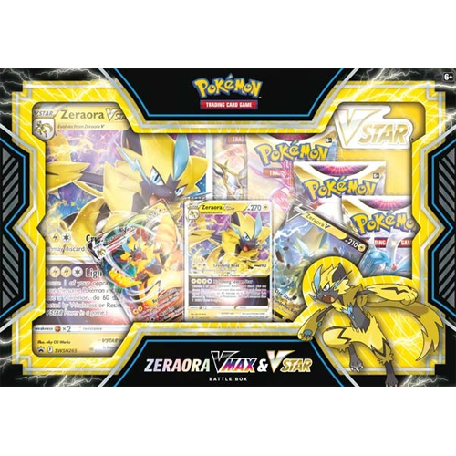 Pokemon TCG: Zeraora VMAX & VSTAR - Battle Box