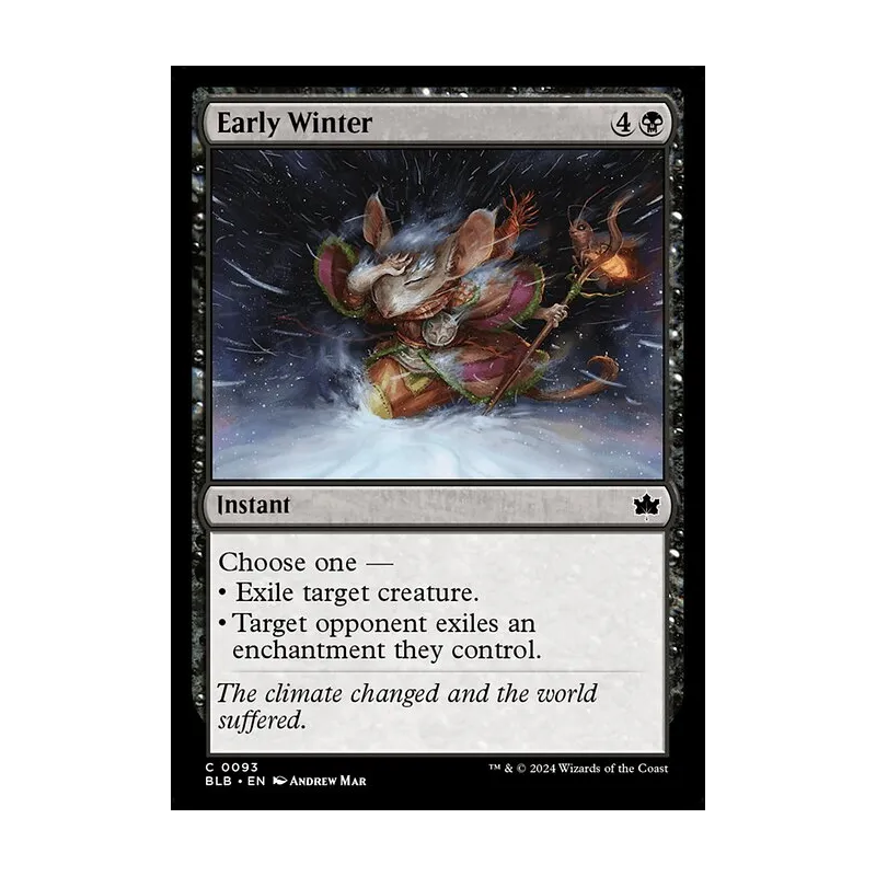Early Winter - Bloomburrow (Near Mint)