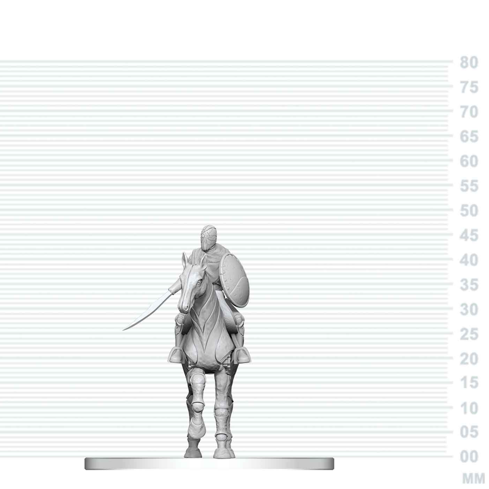 D&D Nolzur's Marvelous Unpainted Minis: Nimblewright Steed with Rider (Preorder)