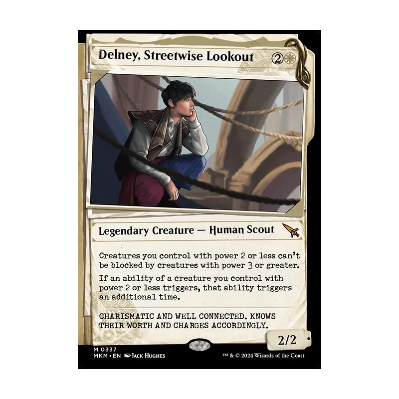 Delney, Streetwise Lookout (Showcase) - Murders at Karlov Manor (Near Mint)