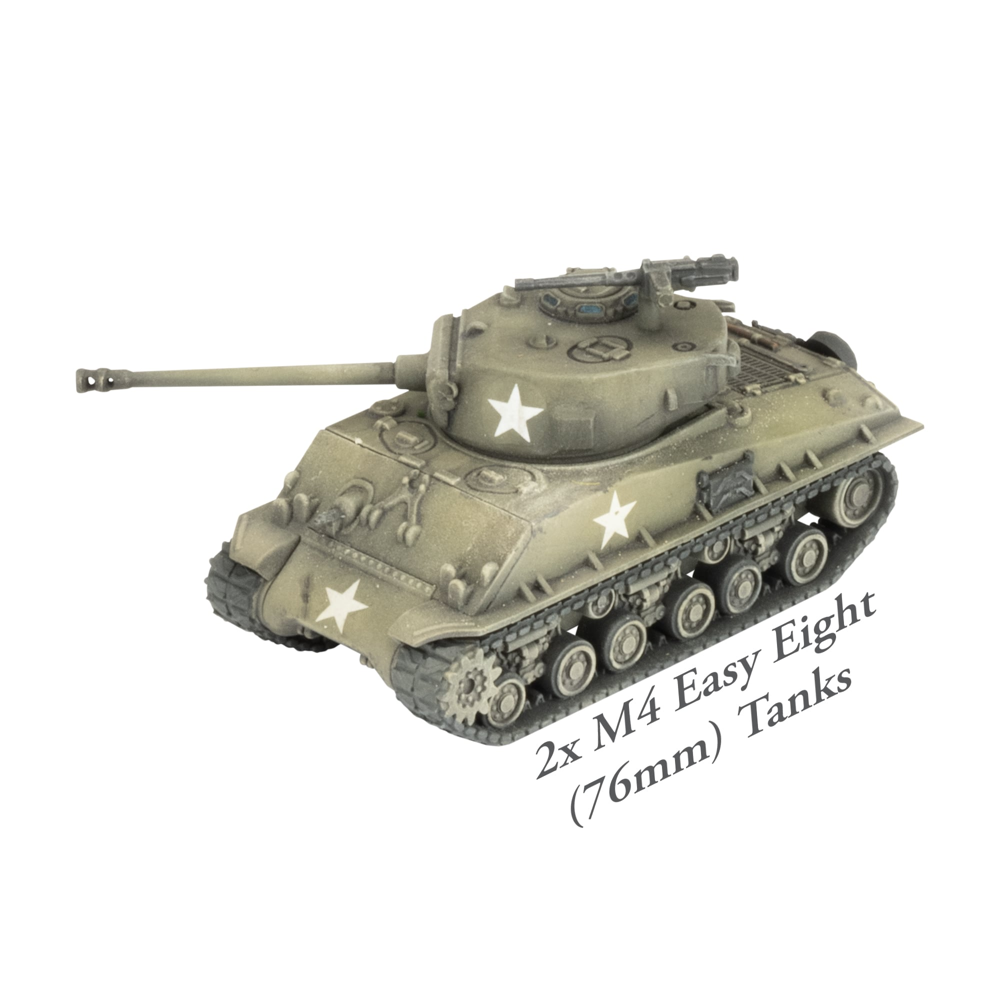 Flames of War WW2: American Starter Force - Old Ironsides Sherman Tank Company (Preorder)