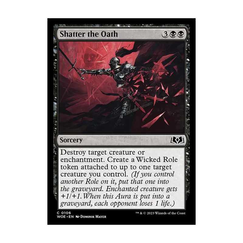 Shatter the Oath - Wilds of Eldraine (Near Mint)