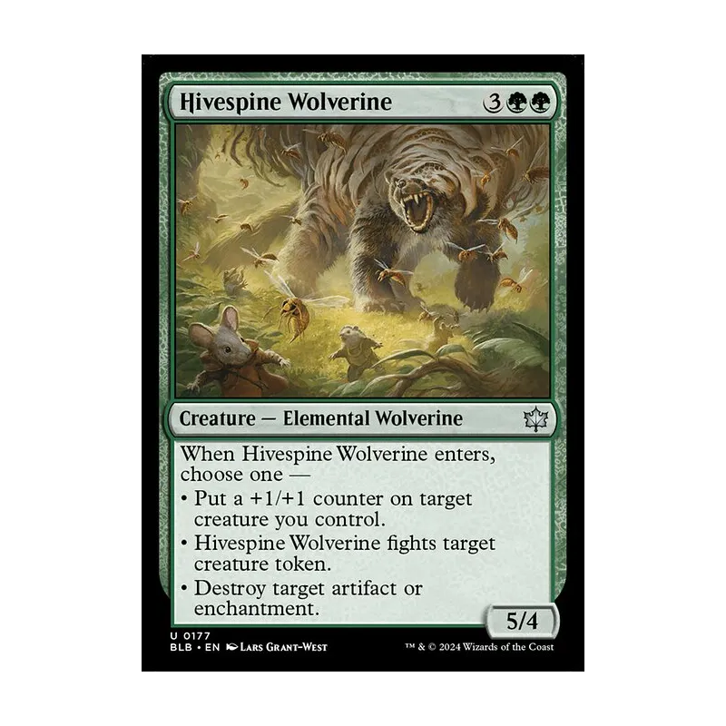wolverine mtg card Magic the Gathering Secret Lair x Marvel's remove him from combat Wolverine, Claws Out | Marvel