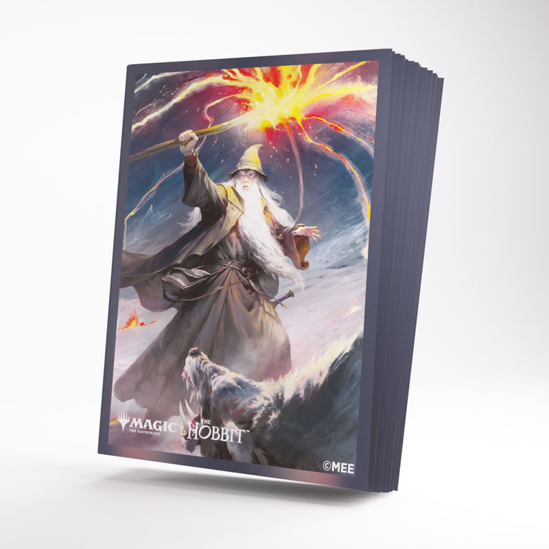 MTG Premium Art Sleeves: The Hobbit - Gandalf, Shadow's Foe (105) (New Arrival)