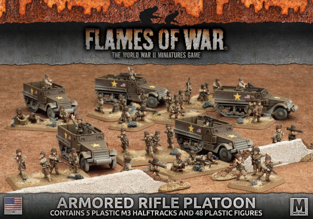 Flames of War: WW2 - Armored Rifle Platoon