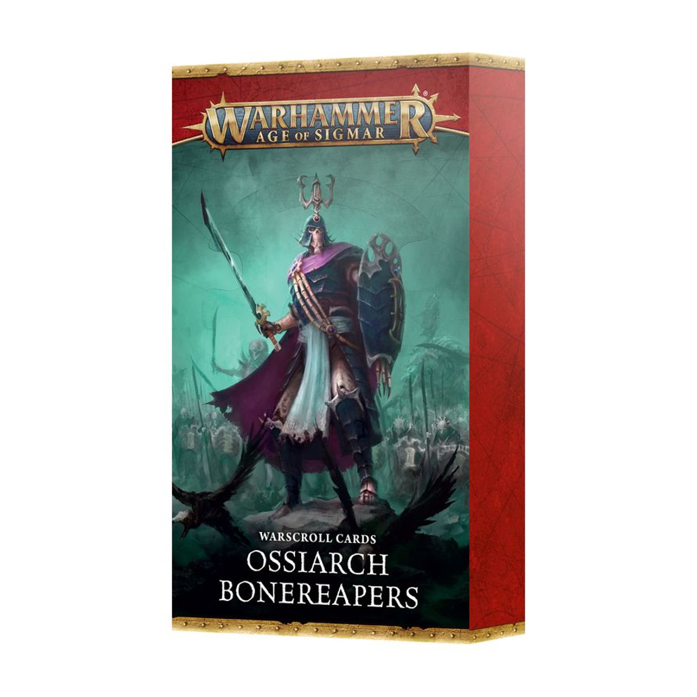 Warhammer Age of Sigmar: Warscroll Cards - Ossiarch Bonereapers (Preorder)
