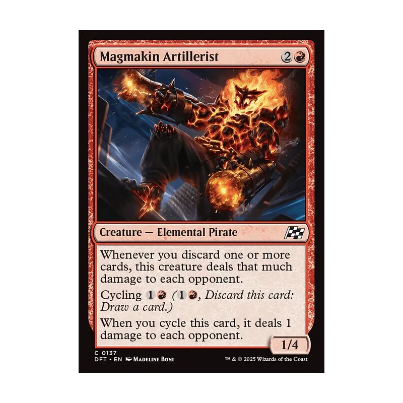 Magmakin Artillerist - Aetherdrift (Foil Near Mint)