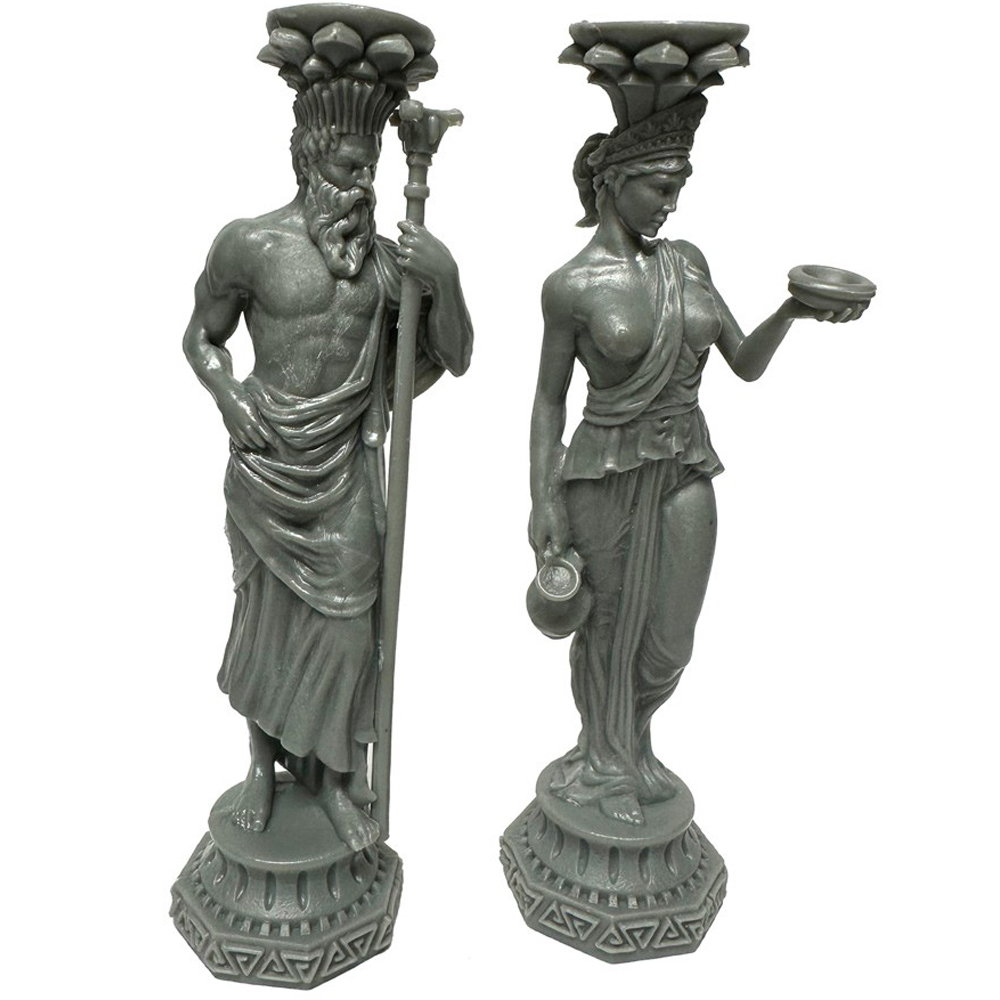 Bones Black: Greek Pillars (Zeus & Hera)