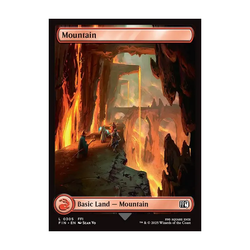 mtg final fantasy full art lands 10x Magic The Gathering Surge FOIL - FF Full Art Basic Lands: