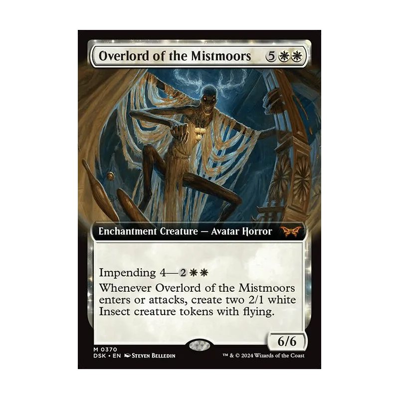 Overlord of the Mistmoors (Extended Art) - Duskmourn: House of Horror (Near Mint)