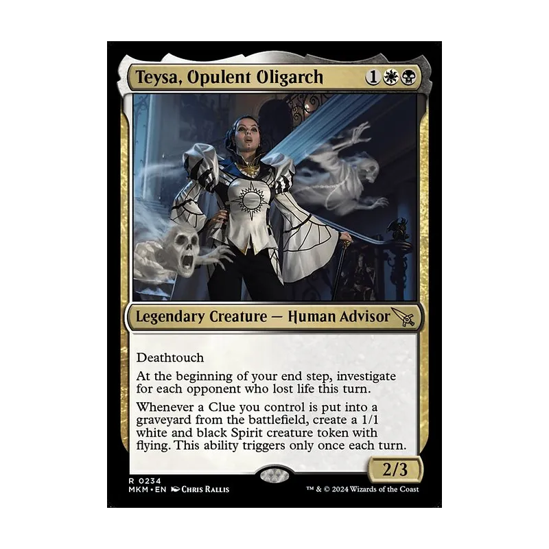 Teysa, Opulent Oligarch - Murders at Karlov Manor (Near Mint)