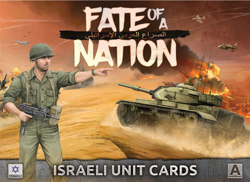 Flames of War: Arab-Israeli War - Israeli Unit Cards