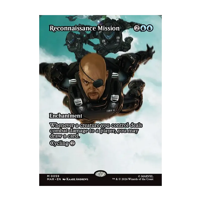 Reconnaissance Mission (Borderless) - Marvel Universe (Near Mint)