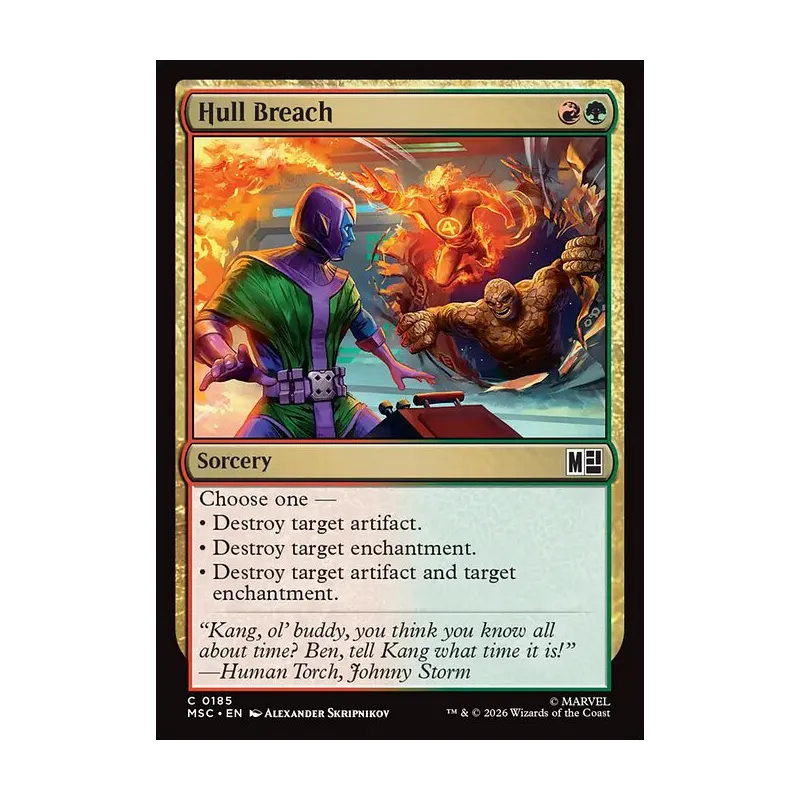 Hull Breach (Surge Foil) - Marvel Super Heroes Commander (Foil Near Mint)