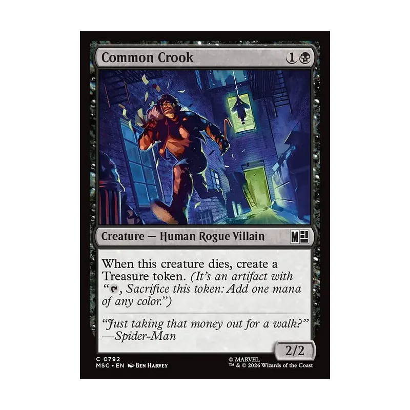 Common Crook - Marvel Super Heroes Commander (Near Mint)