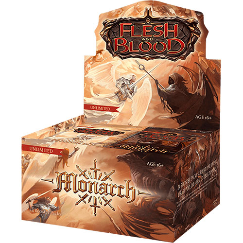 Flesh & Blood TCG: Monarch Unlimited Ed - Booster Box (Clearance)