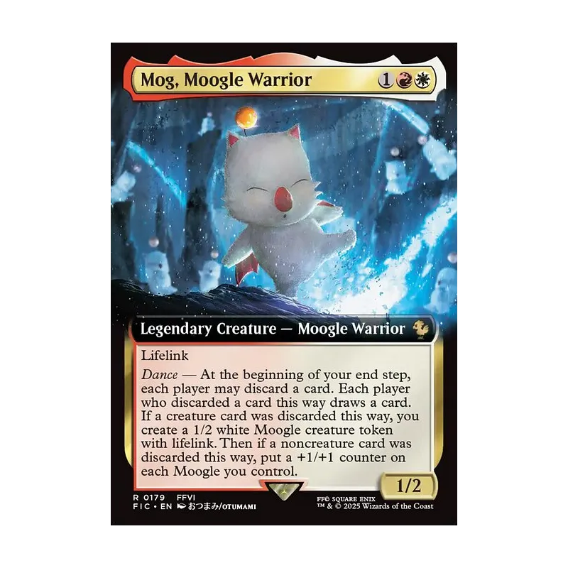 moogle card mtg Ultra Pro - Final Fantasy x Universes Beyond Stiltzkin, Merchant 100+ Deck Box for Magic: The Gathering shuffle. Final Fantasy Commander Decks Variants