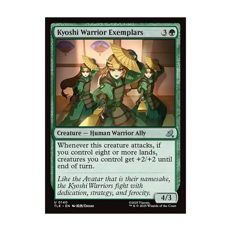 Kyoshi Warrior Exemplars - Avatar: The Last Airbender Eternal (Near Mint)