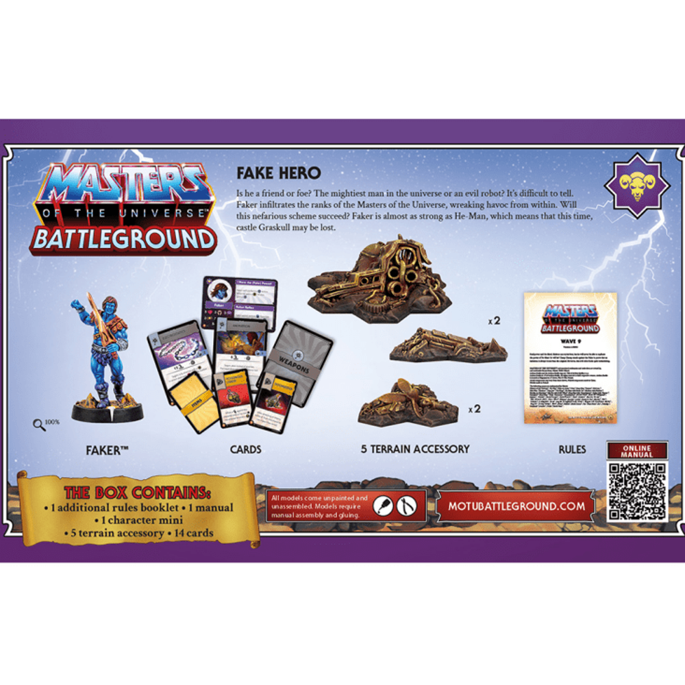 Masters of the Universe: Battleground: Wave 9 - Evil Warriors Faction (New Arrival)