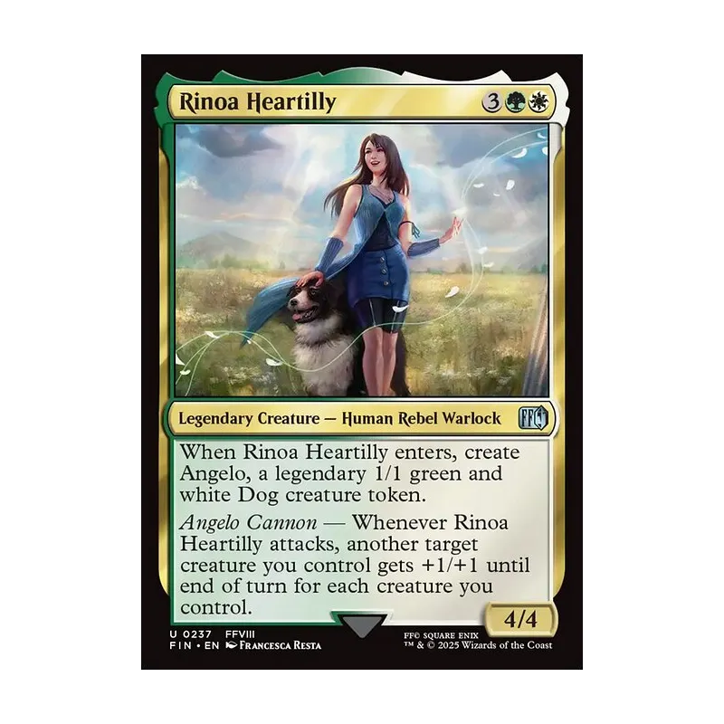 final fantasy mtg rinoa - Hidden Hope - Angelo Cannon  Whenever Rinoa Heartilly attacks FIN] Rinoa Heartilly (Debut Showcase)