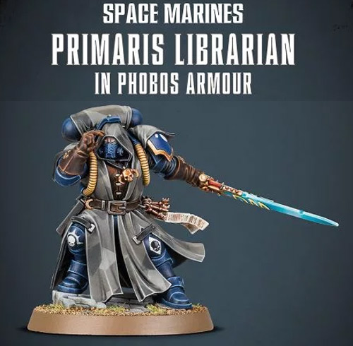 Warhammer 40K: Space Marines - Primaris Librarian in Phobos Armour
